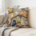 thumbnail image 1 of Cute Quadruped Patterns Cushion Cover Soft Throw Pillowcase Removable And Washable Pillowcase For Sofa And Chair Ideal Choice For Summer Sofa And Bedroom Decor, 1 of 6