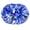 Blue and Silver, variant on 14 Inch Large Cheerleading Pom Poms, Metallic Shiny Double Head Cheer Pom Poms with Comfort Grip Handle for Sports Party Festival(2 pcs)