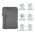 thumbnail image 2 of Funda Lenfech para Tablet con Cierre Frontal para Accesorios gris Lenfech FNDT-GRS, 2 of 4