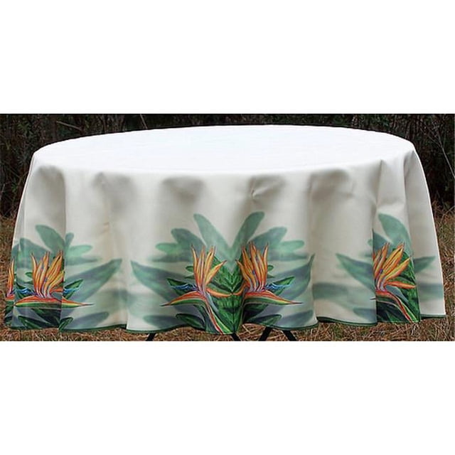 Betsy Drake TR080G Nappe Ronde Oiseau de Paradis