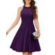 thumbnail image 1 of Vestido Bbonlinedress morado para mujer, cóctel de dama de honor, 1 of 7