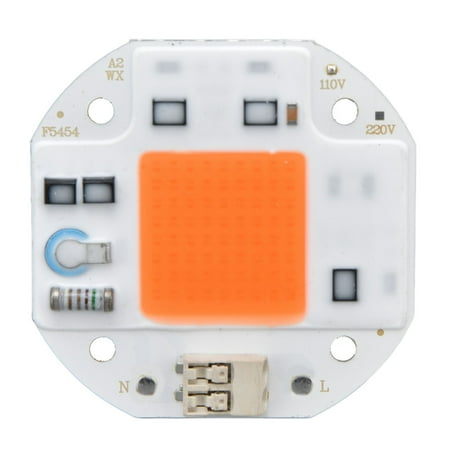 

LED COB Chip Grow Light Bead LED Module 110V Full Spectrum 380‑800NM for DIY Plant Growth70W
