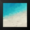 thumbnail image 2 of Meneely, Dan 20x20 Black Modern Framed Museum Art Print Titled - Ocean Blue Sea I, 2 of 5