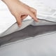 thumbnail image 4 of Funda de almohada de seda artificial de varios colores, doble cuerpo, extendida, 51 x 137 cm (20 x 54 pulgadas), 4 of 8