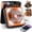 Orange, variant on Ninonly Solar Powered Camping Fan, 12000mAh Portable Tent Fan with LED Light, 4 Speeds & 3 Timers, USB Rechargeable Fan,Green