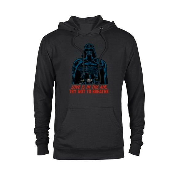 Star Wars Darth Vader Love is in the Air Valentine’s Day - Pullover Hoodie for Adults - Customized-Black