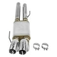 thumbnail image 2 of Flowmaster Exhaust Muffler 717776 FlowFX; 13 Inch Body/56 Inch Overall Length; Stainless Steel; Dual 3 Inch Inlet; Dual 3 Inch Outlet, 2 of 4
