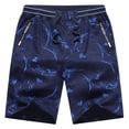 thumbnail image 1 of toraway Mens Spring And Summer Street Leisure Sports Multi Pocket Drawstring Stretch Waist Color Cargo Shorts XXXXXL, 1 of 2