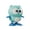 Light Blue, variant on Wind-up Owl Baby Toy - No Battery Crawling Guide Toy with Teether, Safe Plastic Infant Toy for Early Learning & Motor Skills Development