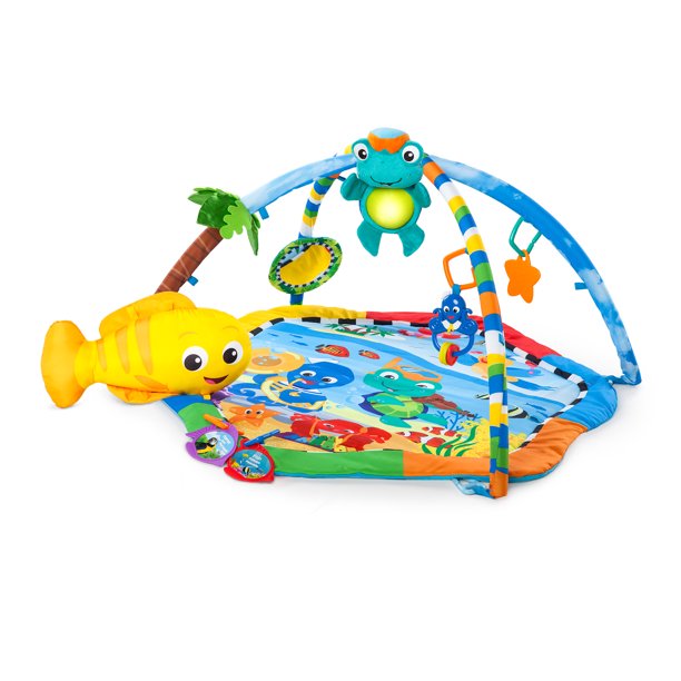 Baby Einstein Rhythm of the Reef Activity Gym and Play Mat, Ages