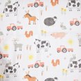 thumbnail image 4 of Parent's Choice Muslin Swaddle 3-Pack, 100% Cotton, Farm Animals, 4 of 8