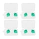 thumbnail image 2 of 4 pes de tapones pa los oídos de silicona s en avión, tapones pa los oídos con cancelación de ruido, color verde Colcomx Tapón para los oídos para avión de viaje, 2 of 5