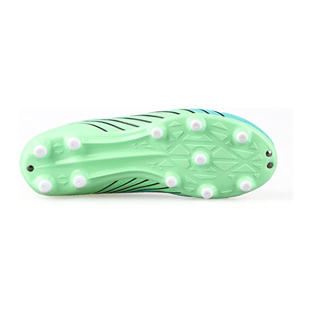 Vizari Kids Tesoro Junior Firm Ground Outdoor Soccer Shoes for Boys and Girls - Aqua Mint