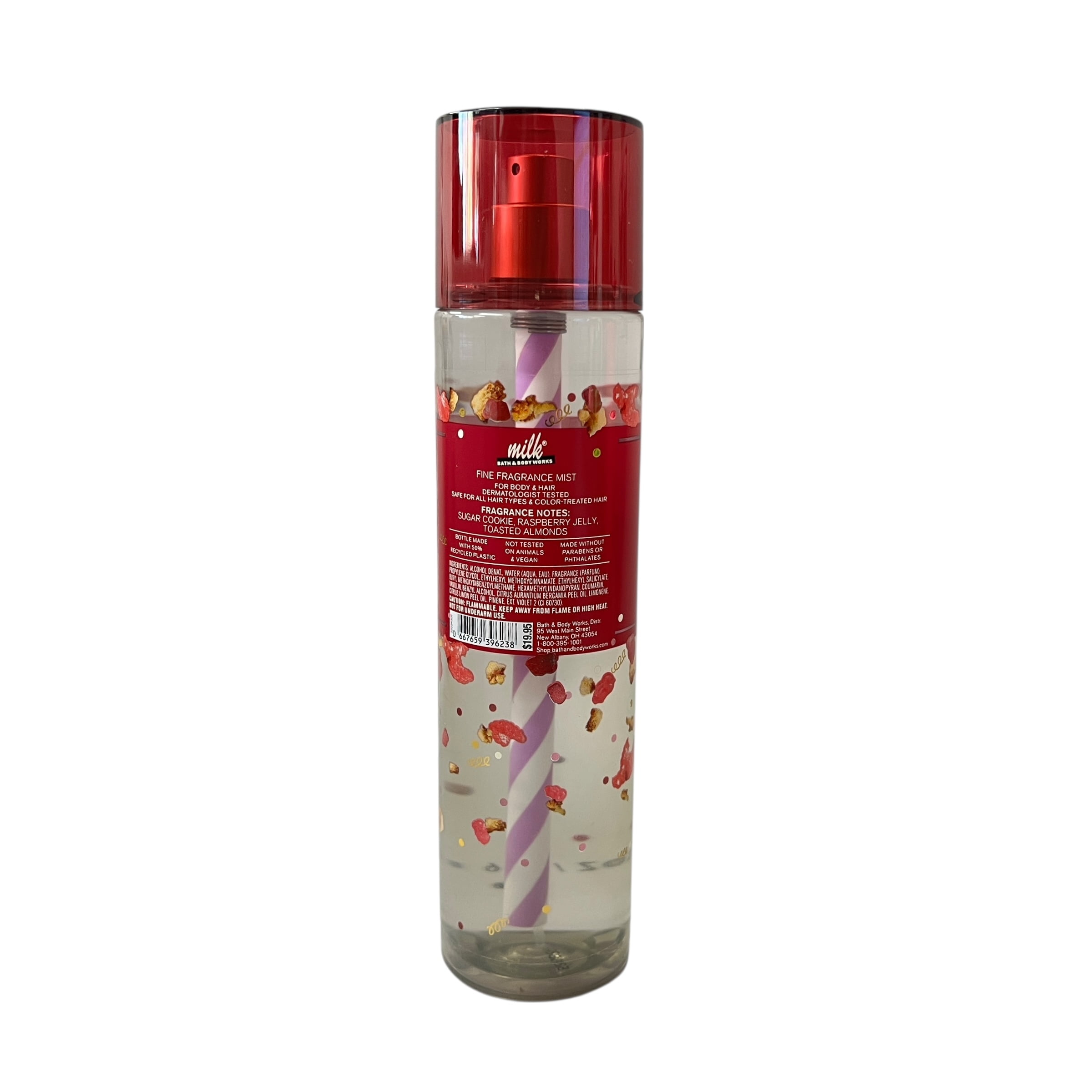 Bath & Body Works Raspberry Holiday Pie Bar Mist 8 fl oz 2 Pack