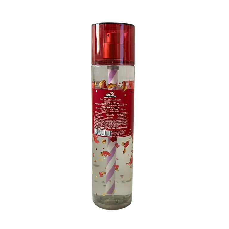 Bath & Body Works Raspberry Holiday Pie Bar Mist 8 fl oz 2 Pack