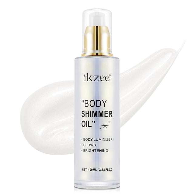 DPTALR Body Glimmer Oil,Facial And Body Liquid Cosmetic Gloss,Mild Without Stimulation,Available In Four Colors. 100ML