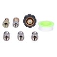 thumbnail image 2 of Drain Cleaning Hose Sewer Jetter Kit Pressure Washer Quick Connector Nozzle Accessories, 2 of 5