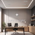 thumbnail image 6 of LUXRITE 10-Head Canless LED Recessed Linear Downlight, Multilight, 5CCT, CRI90, 18W 1200LM 45 Beam 120V Dimmable 4 Pack, 6 of 7