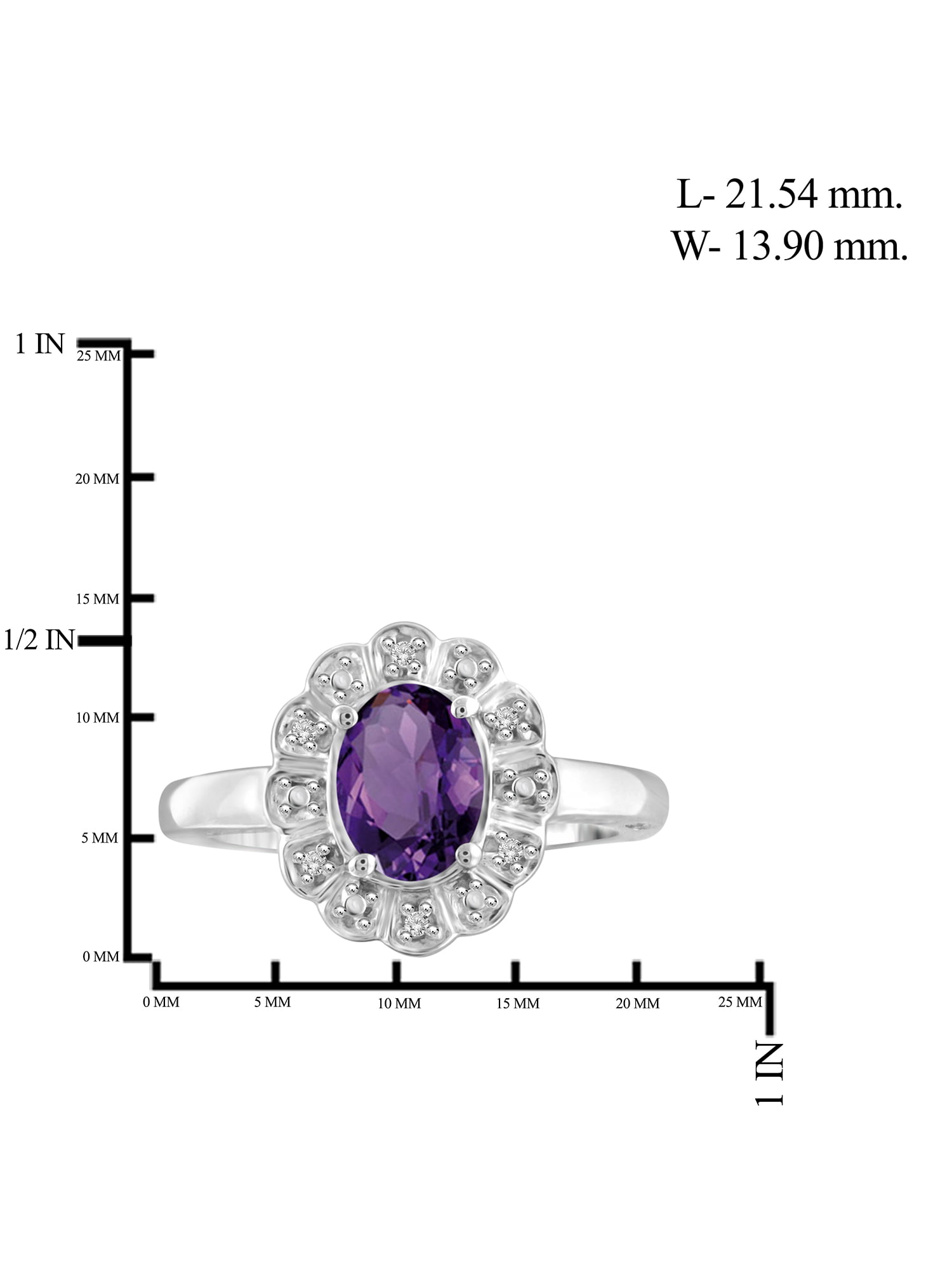 9ct Yellow Gold Pear Cut Amethyst with Diamond Shoulders Ring - Jewellery  from Faith Jewellers UK