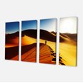 thumbnail image 2 of Yellow Sahara Desert Algeria - Landscape Canvas Art Print, 2 of 3