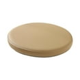 thumbnail image 2 of CoudarTitie Bar Stool Seat Cushion Non Slip Bottom 36 cm PU Leather Soft Elegant Round Chair Beige, 2 of 9