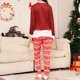 thumbnail image 4 of Conjunto de pijamas a juego para familia, cómodo conjunto a juego de 2 piezas, ropa para el hogar para padres e hijos, 4 of 7