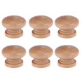 thumbnail image 1 of 30 PCS Wooden Dresser Wood Door Knobs Dresser Handles Drawer Handles Cabinet Door Knobs Antique Cabinet Pulls, 1 of 2