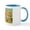 White/Blue Inside, variant on CafePress - Vintage Easter Collection Mugs - 11 oz Ceramic Mug - Novelty Coffee Tea Cup
