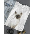 thumbnail image 3 of Thai Cat Portrait T-Shirt Women -Image by Shutterstock, Female Small, 3 of 4
