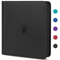 thumbnail image 1 of Carpeta Fabmaker Premium con cremallera, 12 bolsillos, 912 tarjetas, color negro, 1 of 7