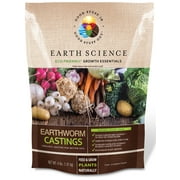 Earth Science 100% Pure Earthworm Castings Plant Food, 4 lb