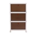 thumbnail image 2 of Stackable Plastic Box Organizer With Lid, Double Sided Opening, Easy To Move, Rounded Corners, Strong Load Bearing, For Living Room Bedroom, House Organizing Container, 2 of 8