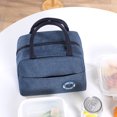 thumbnail image 4 of Billuyoard Bolsa de picnic aislada impermeable Bolsa de almuerzo Bolsa de soporte Oxford portátil Almacenamiento y organización del hogar azul Billuyoard HA1842-01, 4 of 6