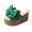 Green, variant on VerPetridure Slippers for Women Slippers Women's Summer Bowknot Platform Slippers High Heel Shoes Slippers