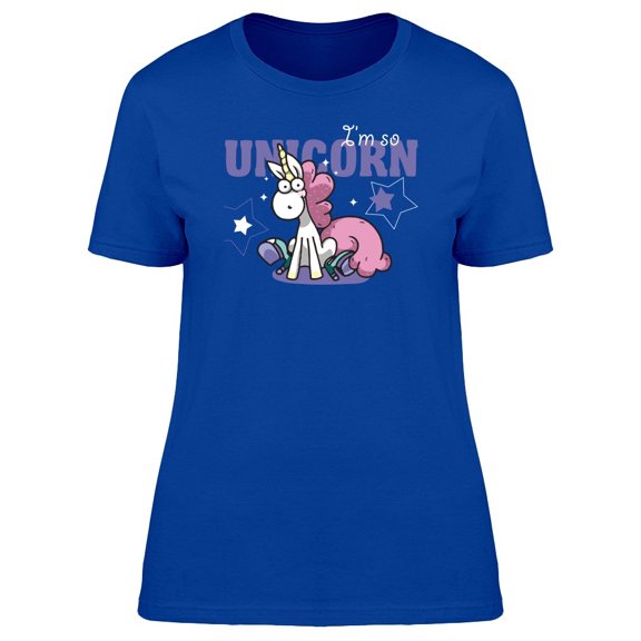 Im So Unicorn / Stars Tee Women's -Image by Shutterstock
