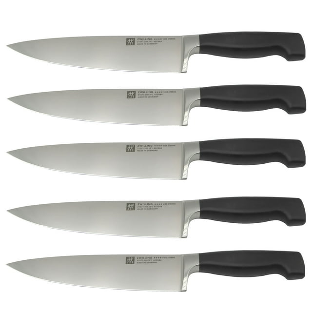 Cuchillo ZWILLING Four Star Chef's de 20 cm con 5 unidades