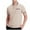 Khaki, variant on hoksml Men Golf Polos Shirt Solid-Color Collared Polos Shirt Button Pocket Colour Blocking Short Sleeve Top Casual Loose Turndown Collar Blouse Shirt Elastic Cuffs