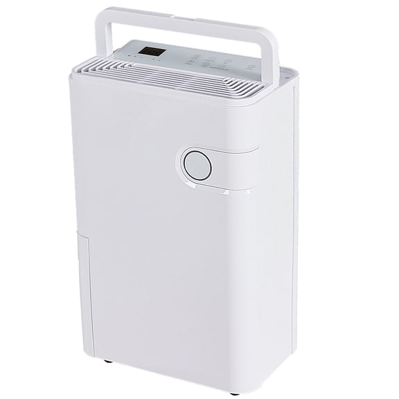 SUMELL 30 Pint Dehumidifier for Basement and Large Rooms, 70 oz Water Tank, with Pump, Auto Shut-Off, and Intelligent Humidity Control
