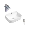 thumbnail image 1 of DROP Bath and Kitchen DR091325 Bathroom Vessel Sink Set, 1 of 5