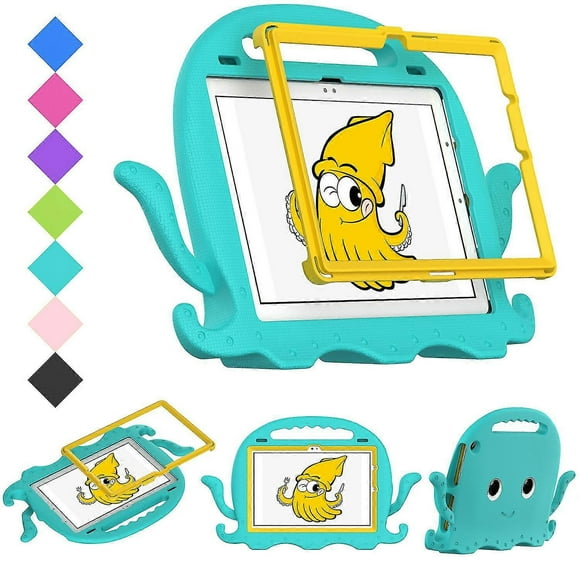 Cute Octopus Tablet Case: High-quality, Protective, Adjustable Strap - Fits Amazon Kindle Fire Hd10, Durable
