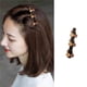 thumbnail image 3 of Fiudx Horquilla con Diamantes de Imitación, Clip Lateral de Acrílico Brillante, Elegante Accesorio para El Cabello de Verano, Soporte Versátil para Flequillo, Ideal para Bailes, Bodas y Fiestas, Herr, 3 of 3