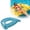 B, variant on U-Shaped Inflatable Pool Float with Cup Holders, Heavy-Duty Water Lounge with Handles for Summer