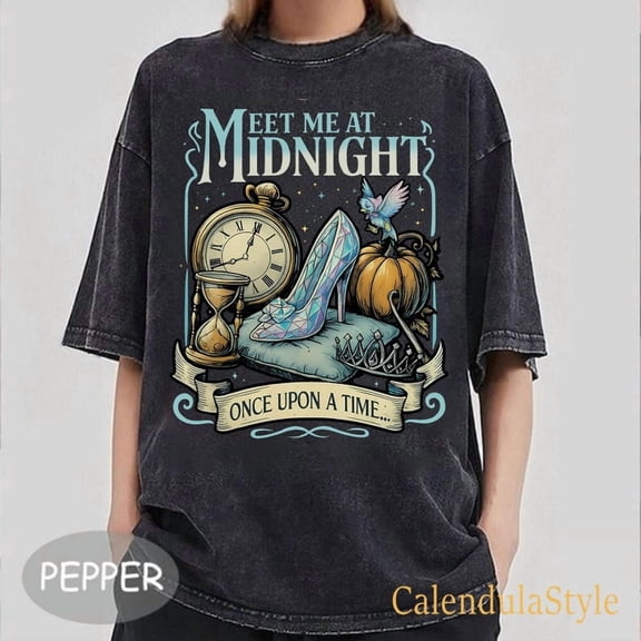 Meet Me At Midnight Shirt, Midnight Princess T Shirt, Fairy Tales Shirt, Spicy Bookish Tee, Girls Trip 2025 Tee, Princess Birthday Girl