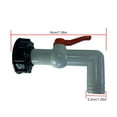 thumbnail image 1 of IBC Container Plastic Drain Replacement on/off Control Connectors designed with a Fittings Accessories Replacing Parts 90° 32mm, 1 of 8