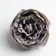 thumbnail image 3 of Cabeza de flor de peonía artificial de seda de 10x5 cm para decoración de pared, ideal para bodas, fiestas en el hogar o como fondo decorativo. gris púrpura, 3 of 9