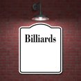 thumbnail image 2 of Billiards WB Aluminum Composite Sign 20''x24'', 2 of 8