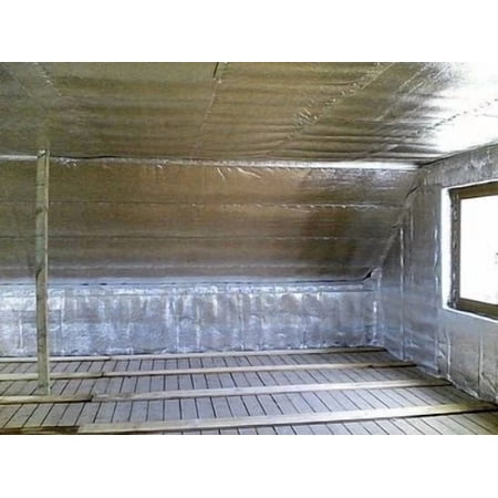 US Energy -5 Reflective Insulation roll, Foam Core Radiant Barrier - 5MM 48"x10'