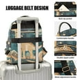 thumbnail image 3 of FORMRS Mini Backpack Purse for Women Travel Daypack Casual Shoulder Bag, Dinosaur at Night, 3 of 7