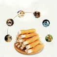 thumbnail image 6 of 200g/400g(7.05oz/14.1oz) Chicken Wrapped Milk Calcium Stick, Dog Treats For Small, Medium, & Large Dog - Made With Chicken And Milk, Healthy, Easily Digestible, 6 of 9