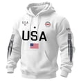 thumbnail image 3 of America 250th Anniversary Mens Shirt We The People 250 Years Of Freedom America 250 Flag Printed Hoodie, 3 of 3